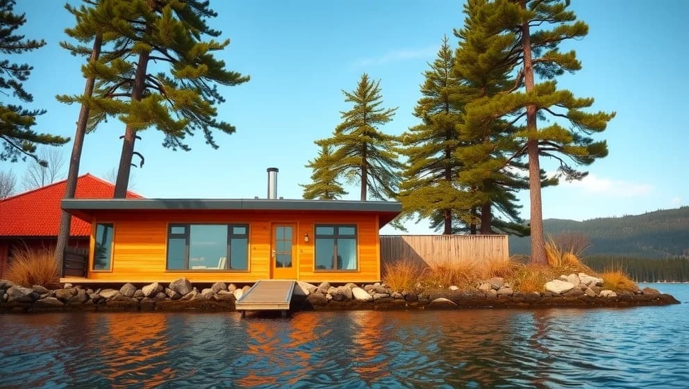 Sjönära fritidshus till salu Stockholm